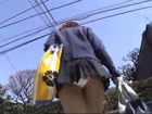 学校帰りの制服素人JKの後ろを付けながらひたすらパンチラを盗撮 erovideoかわいいJK女子校生の制服無料エロ動画