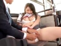 痴漢されることに至福を感じる変態巨乳女子校生が色んな場所で制服や体操着姿ででレイプされまくる erovideo