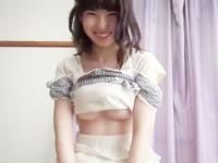 笑顔がとっても可愛らしい美乳の素人ロリJKが気持ち良さそうな顔しながらハメ撮りエッチ ShareVideos